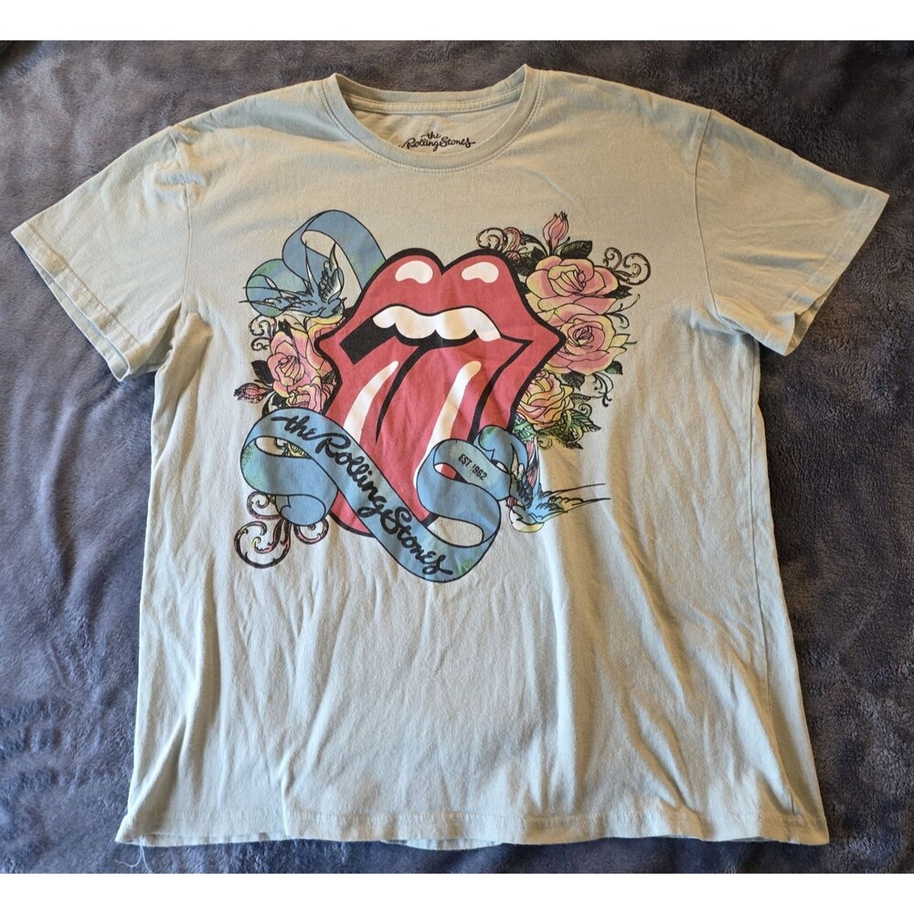 The Rolling Stones Womens T-Shirt Size XL Short Sleeve